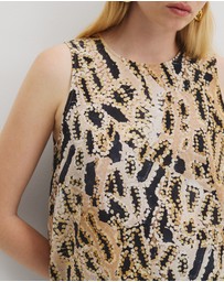 Country Road - Country Road X Ngali Ngurra Silk Print Tank