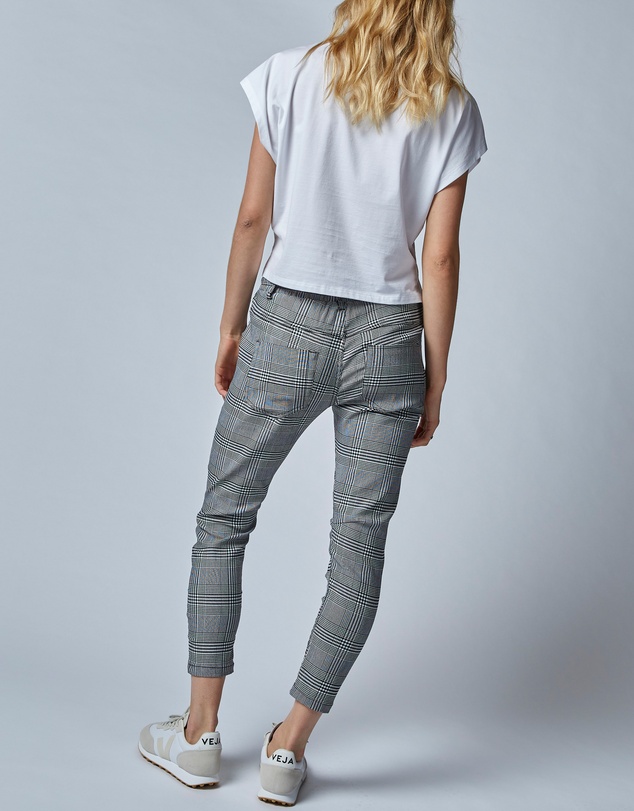 DRICOPER DENIM - Active Mono Check Jeans
