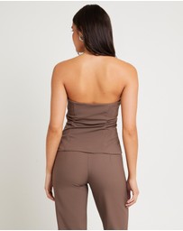 Alice In The Eve - Rory Ruched Bandeau Top