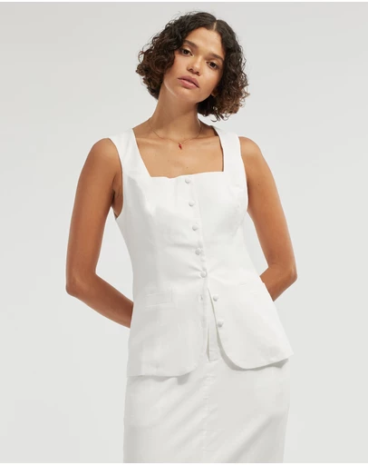 Amelius - Lucie Buttoned Vest