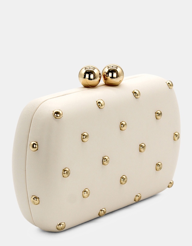 Morgan & Taylor - Heather Clutch in White