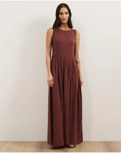 Atmos&Here - Alba Sleeveless Maxi Dress