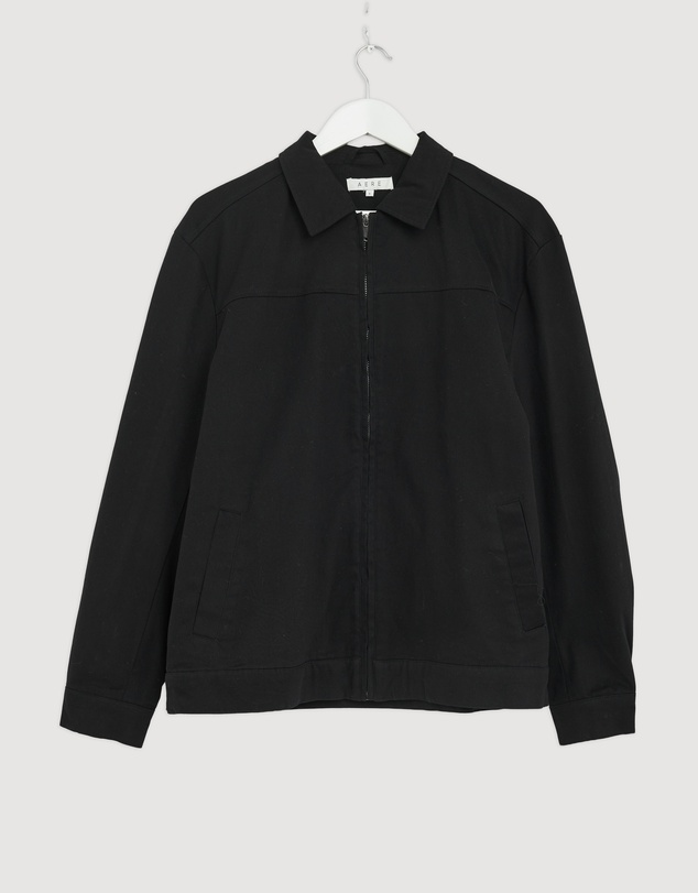 Revibe - Repaired AERE Organic Cotton Twill Trucker Jacket - International-S