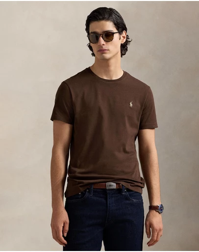 Polo Ralph Lauren - Custom Slim Fit Jersey Crewneck T-Shirt
