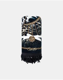 Camilla - Feline Folklore Beach Towel