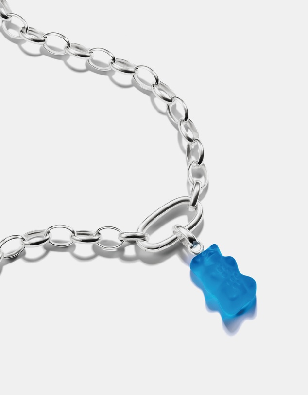 THOMAS SABO - THOMAS SABO Connect Charm Goldbear in blue