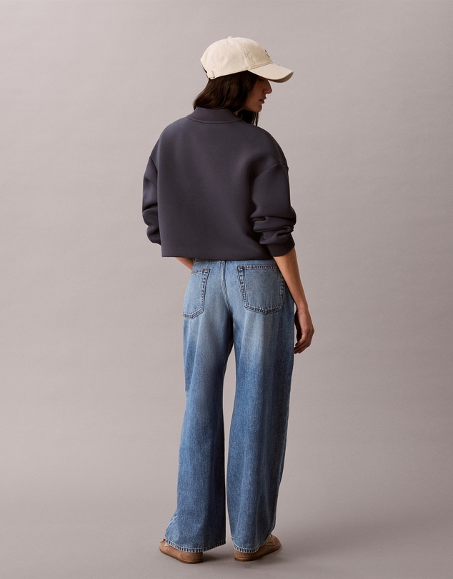 Calvin Klein Jeans - Smooth Cropped Relaxed Bomber Jacket