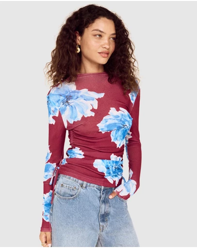 MINKPINK - Fiorella Mesh Top