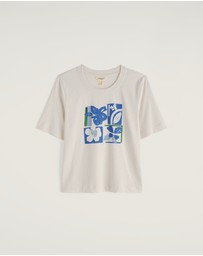 Seasalt - Seasalt Cornwall White Copseland T-Shirt
