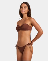 Roxy - Womens SD Beach Classics Bandeau Bikini Top