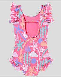 Boardies - Boardies Palm Springs Little Girls Ruffles Swimsuit