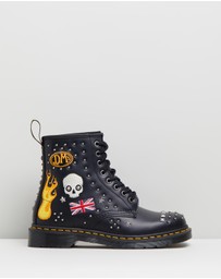 Dr Martens - 1460 Rockabilly 8-Eye Boots - Women's
