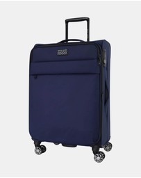 Pierre Cardin - Pierre Cardin 69cm Soft Water-Repellent Medium Suitcase Spinner