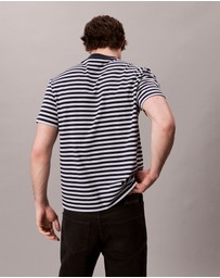 Calvin Klein Jeans - Monogram Logo Stripe Relaxed T-Shirt