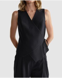 Decjuba - Clara Side Tie Vest
