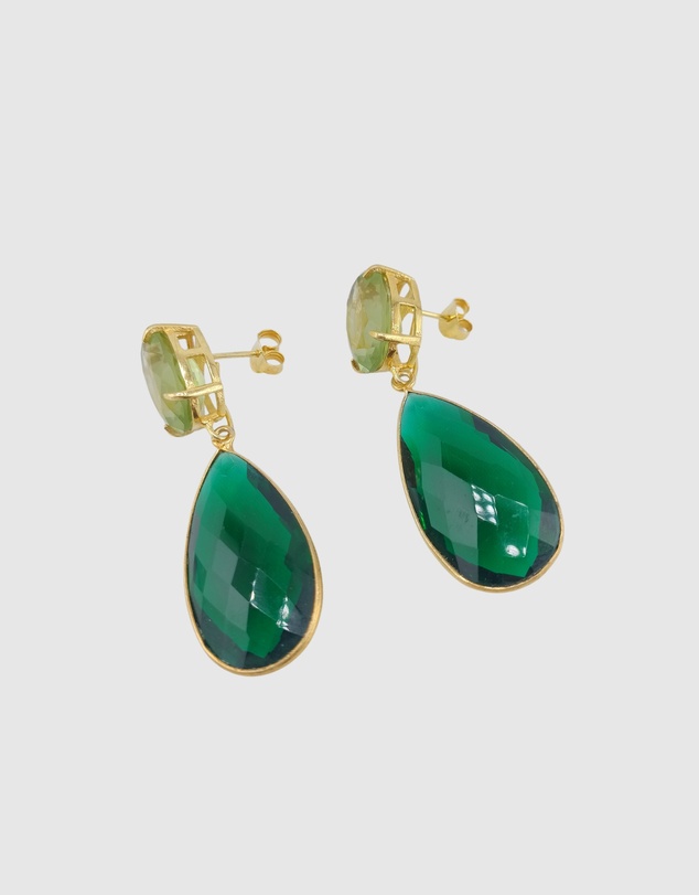 Izoa - Meadow Ombré Drop Earrings