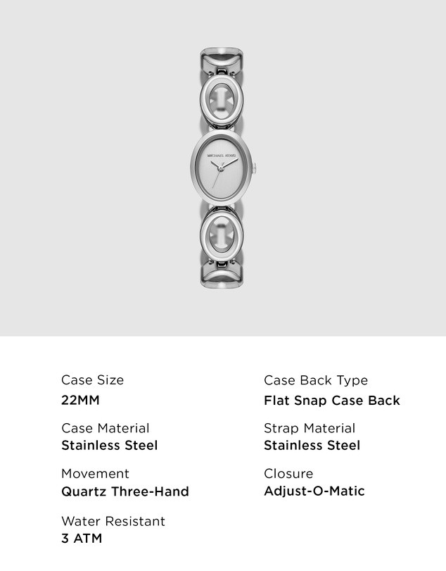 Michael Kors - Maude Silver Analogue Watch