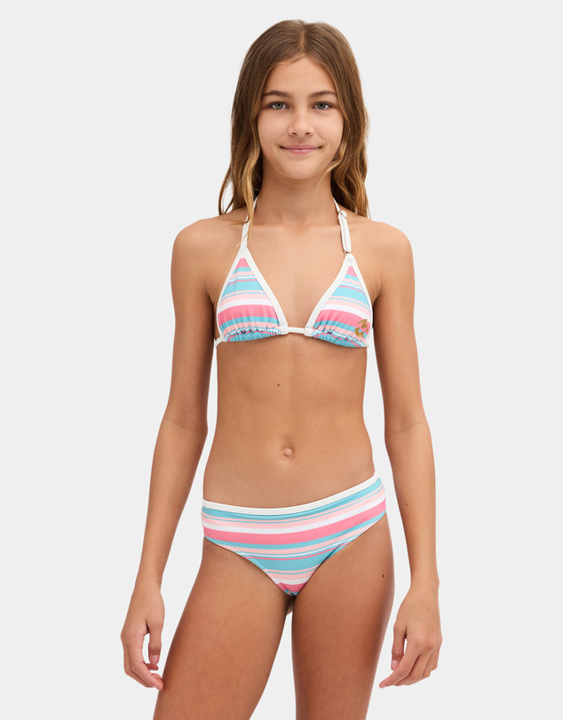 Billabong - Girls 8 to 16 Forest Stripe Tri Two Piece