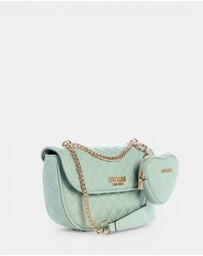 GUESS - Atabey Convertible Crossbody Flap Bag