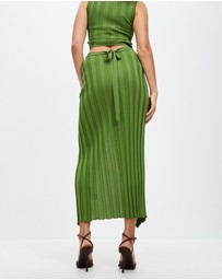 Third Form - Liaison Knit Wrap Skirt