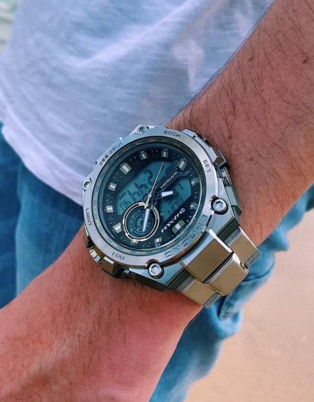 Maxum - Bulk Stainless Steel Analogue and Digital Watch