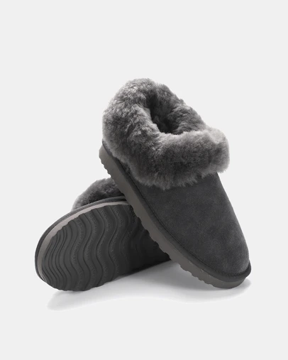 AusWooli Ugg Boots - Coogee Sheepskin Cozy Ankle Slippers
