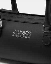 MM6 Maison Margiela - Small Leather Bowling Shoulder Bag