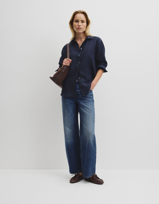 Country Road - Oversized Linen Shirt
