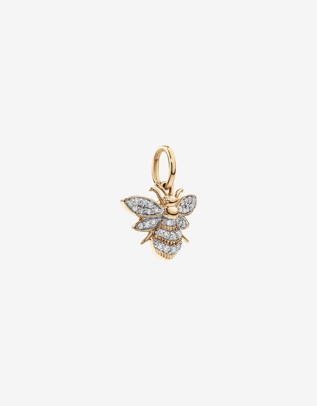 Michael Hill - Diamond Bee Pendant in 10kt Yellow Gold
