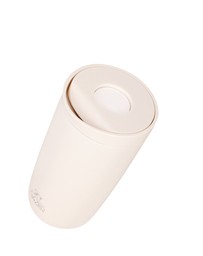 Sky Gazer - Click & Sip Insulated Coffee Cup- Cream