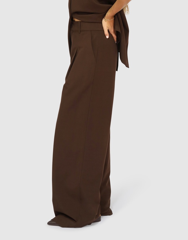 Belle & Bloom - Ready for Your Love Wool Wide Leg Pant