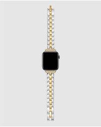 Ted Baker - Ted Baker Apple Strap - Crystal T Duo-Tone Bracelet