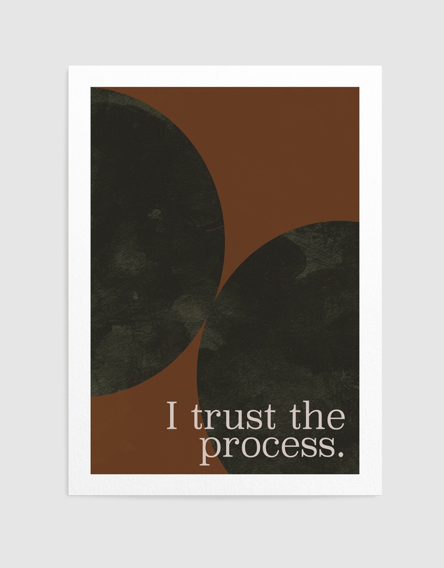 Olive et Oriel - Golden Mantras No31 by Treechild Art Print