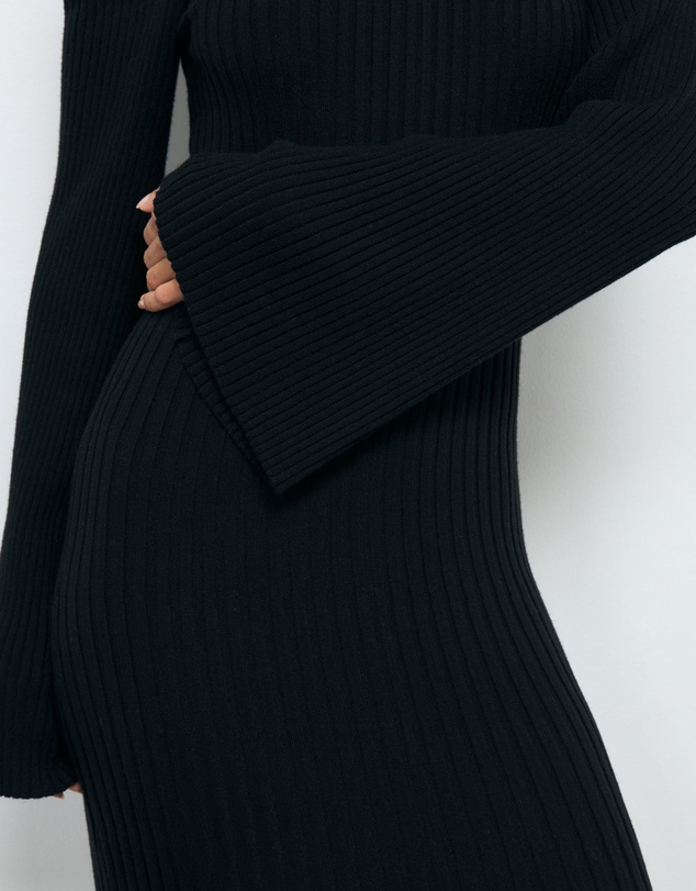 AERE - Tova Organic Cotton Knit Dress