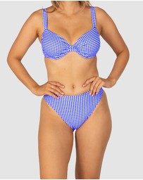 Baku Swimwear - Riviera High Waist Cheeky Bikini Bottom