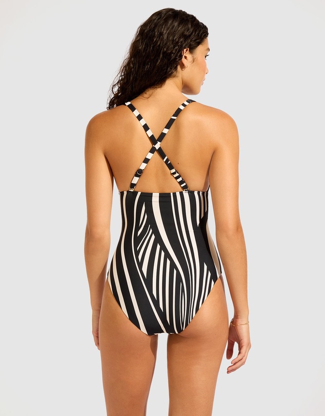 Seafolly - Deep V Neck One Piece