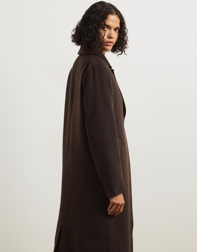 Atmos&Here - Ally Wool Blend Longline Coat