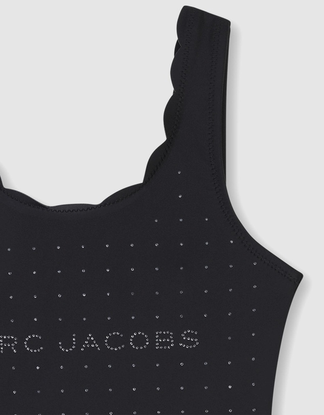 Marc Jacobs - Wavy Edge Logo Print Swimming Costume - Kids-Teens