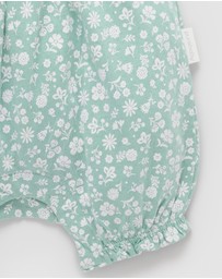 Purebaby - Ruffle Shortie Growsuit -Kids-Babies
