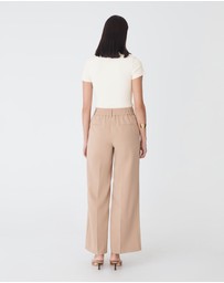 Forcast - Devon Scoop Neck Rib Tee