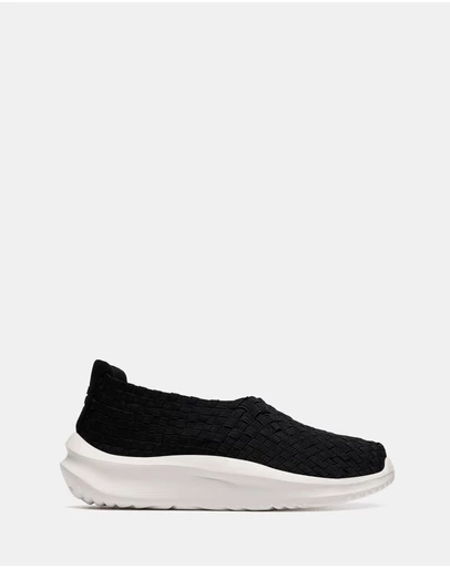 Clarks - Solevana Weave Black