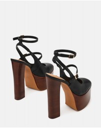 Steve Madden - Scotlyn-S Black Heels