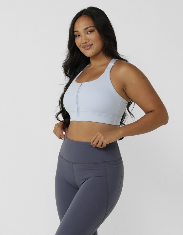 Lorna Jane - Easy Zip On Max Support Sports Bra