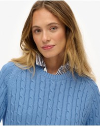 Superdry - Slouchy Cable Knit