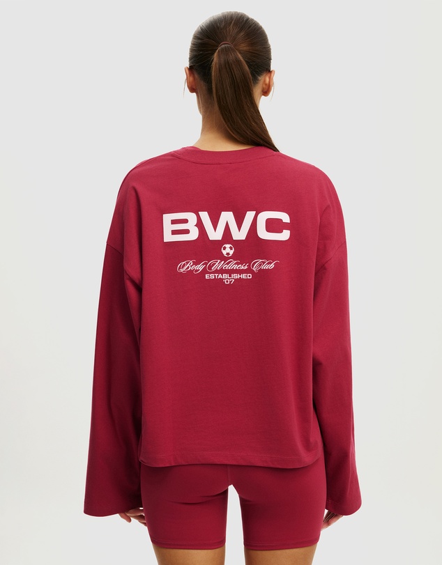 Cotton On Body Active - Long Sleeve Graphic Crew Tee