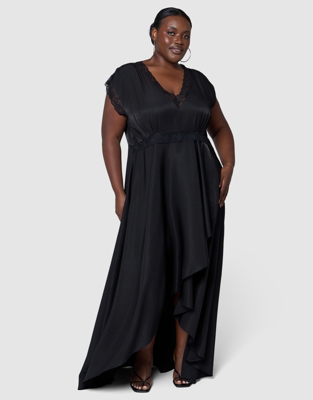 Sunday In The City - Rocked Maxi Dress
