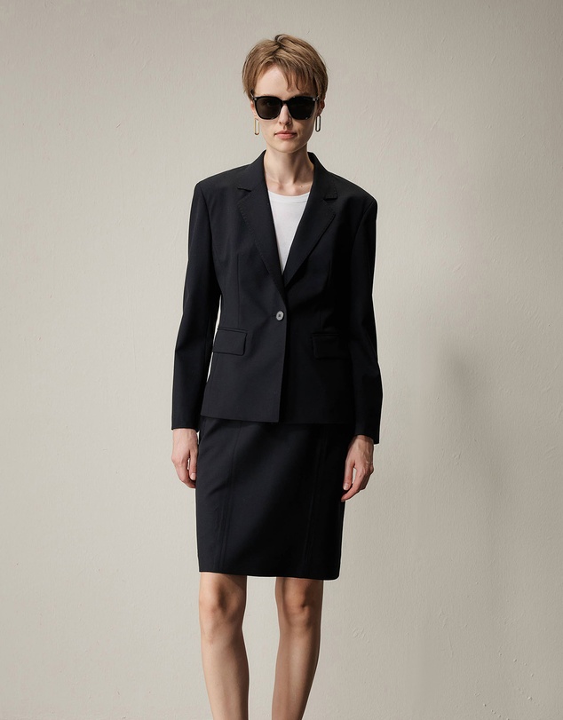 IDA+S - Arden Wool Tailored Skirt