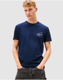 Tommy Jeans - Regular Sign Backprint SS T-Shirt