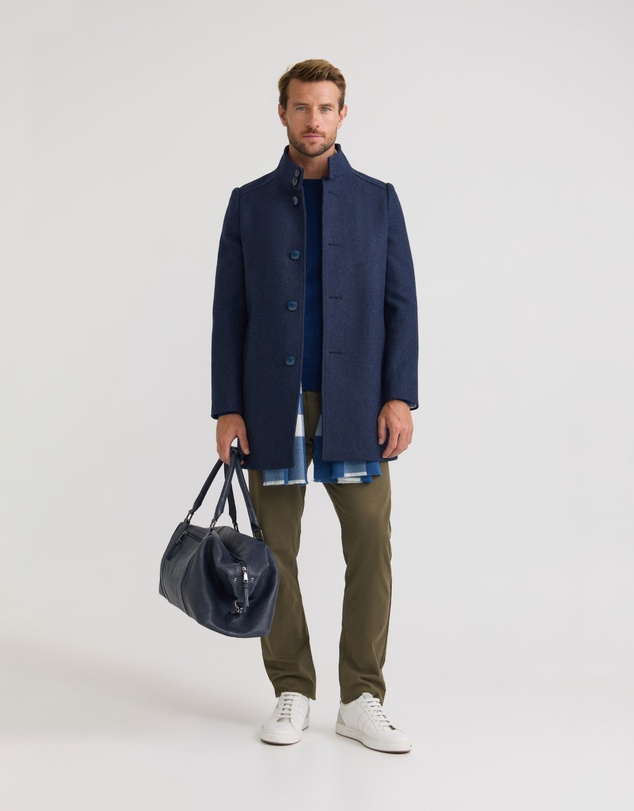 Oxford - Dunbar Wool Herringbone Coat