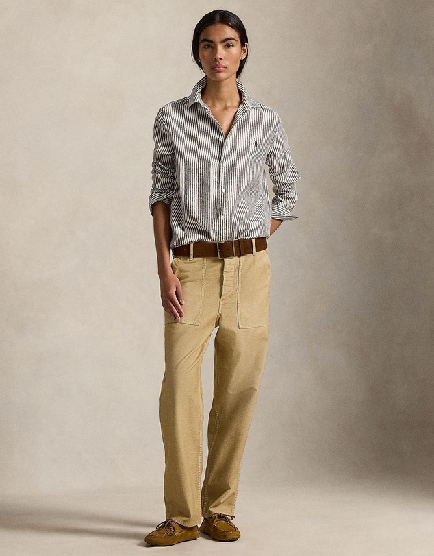 Polo Ralph Lauren - Classic Fit Striped Linen Shirt
